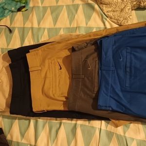 5 pairs of drifit Nike golf men shorts